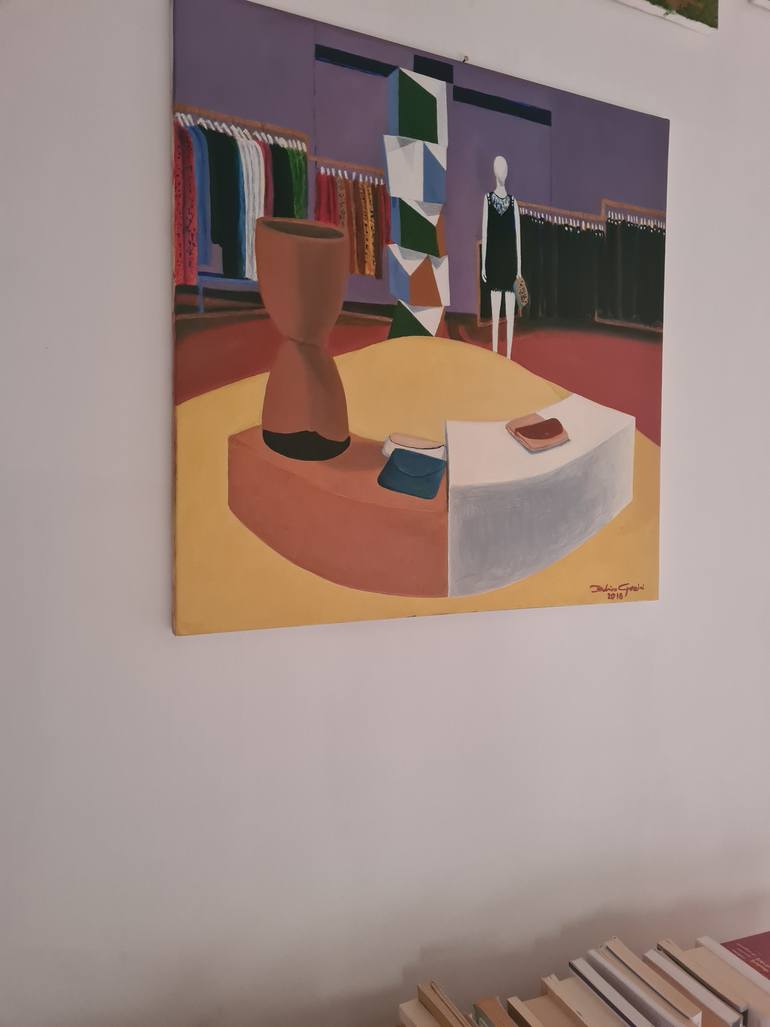 Original Figurative Fashion Painting by Federico Grazzini