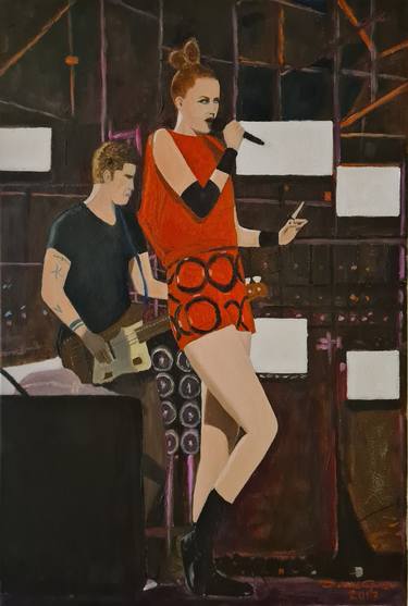 Print of Figurative Music Paintings by Federico Grazzini