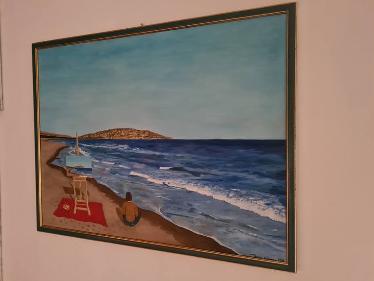 Original Figurative Landscape Painting by Federico Grazzini