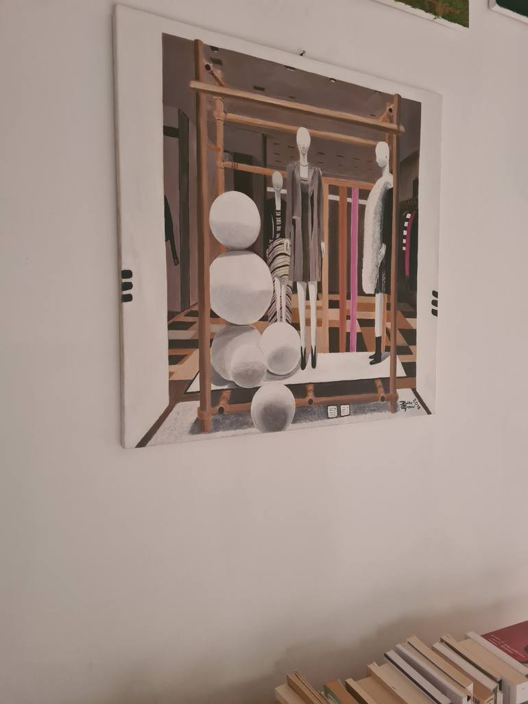 Original Figurative Fashion Painting by Federico Grazzini