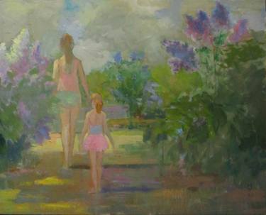 Original Impressionism Garden Paintings by Malcolm Tuffnell