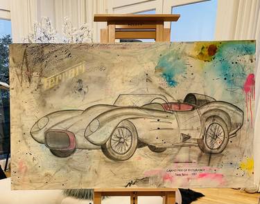 Original Abstract Car Paintings by Dina Kadri