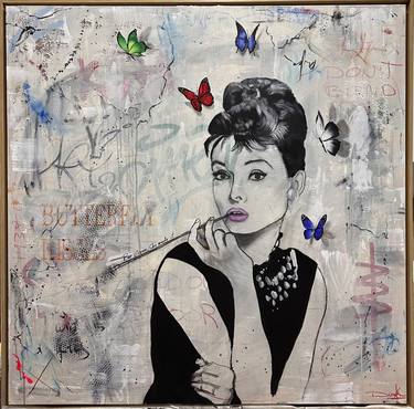 Original Pop Culture/Celebrity Paintings by Dina Kadri