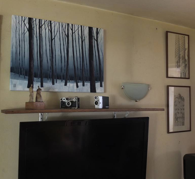 Original Realism Landscape Painting by Francisco Silva Torrealba