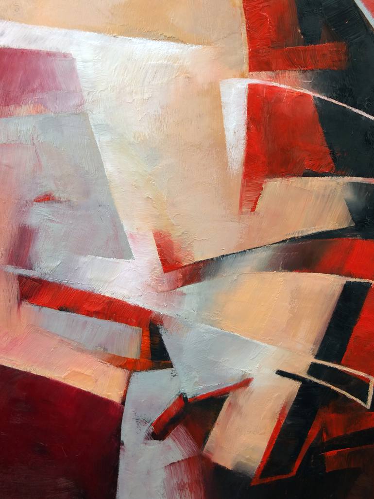 Original Abstract Painting by Francisco Silva Torrealba