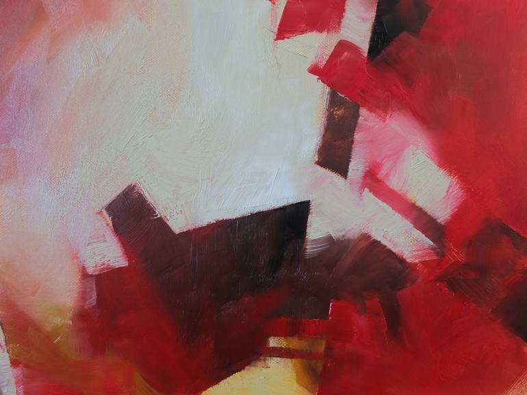 Original Abstract Expressionism Abstract Painting by Francisco Silva Torrealba