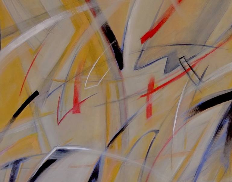 Original Abstract Painting by Francisco Silva Torrealba