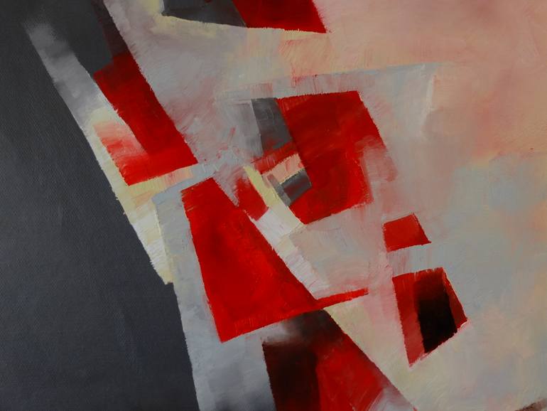Original Abstract Expressionism Abstract Painting by Francisco Silva Torrealba