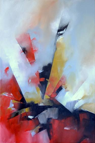 Original Abstract Expressionism Abstract Paintings by Francisco Silva Torrealba
