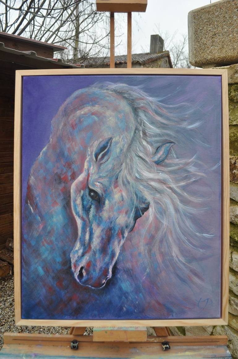 Original Contemporary Horse Painting by Tandy Pengelly