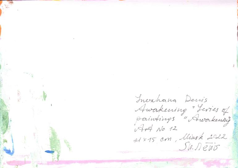 Original Conceptual Abstract Painting by Snezhana Denis