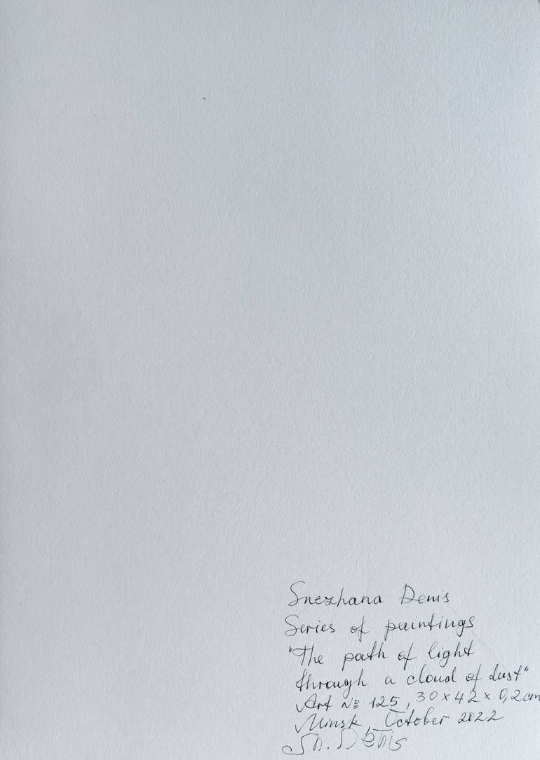 Original Conceptual Abstract Painting by Snezhana Denis
