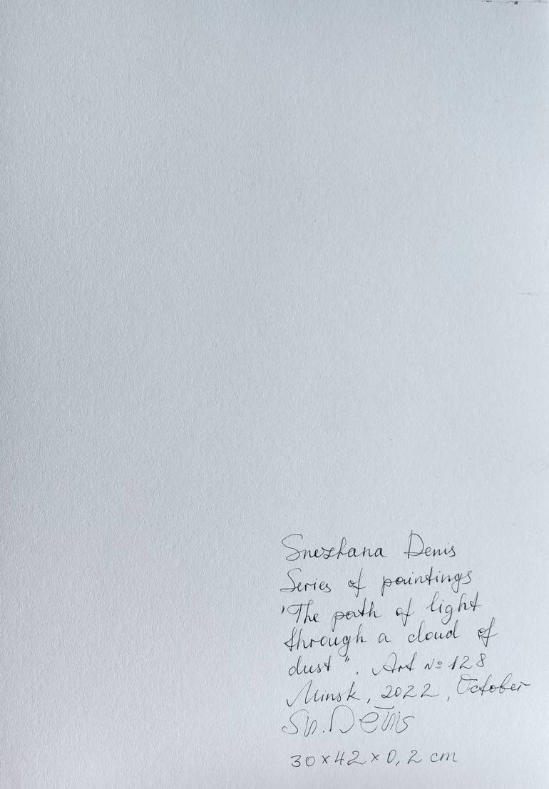 Original Conceptual Abstract Painting by Snezhana Denis