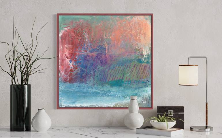 Original Conceptual Abstract Painting by Snezhana Denis