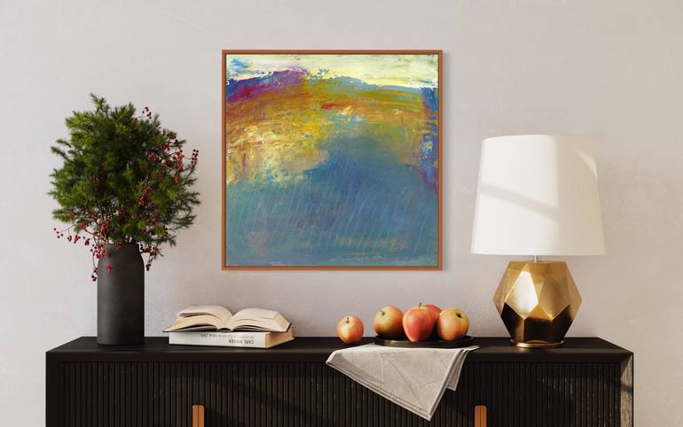 Original Abstract Expressionism Abstract Painting by Snezhana Denis