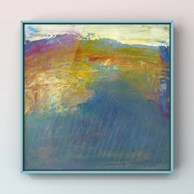 Original Abstract Expressionism Abstract Painting by Snezhana Denis