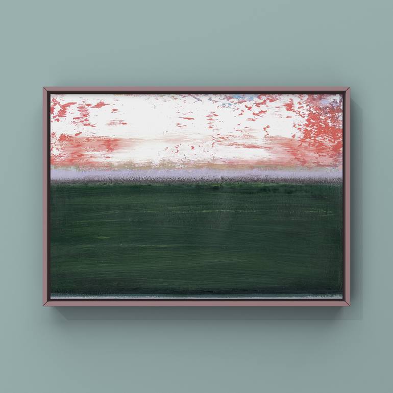 Original Minimalism Abstract Painting by Snezhana Denis