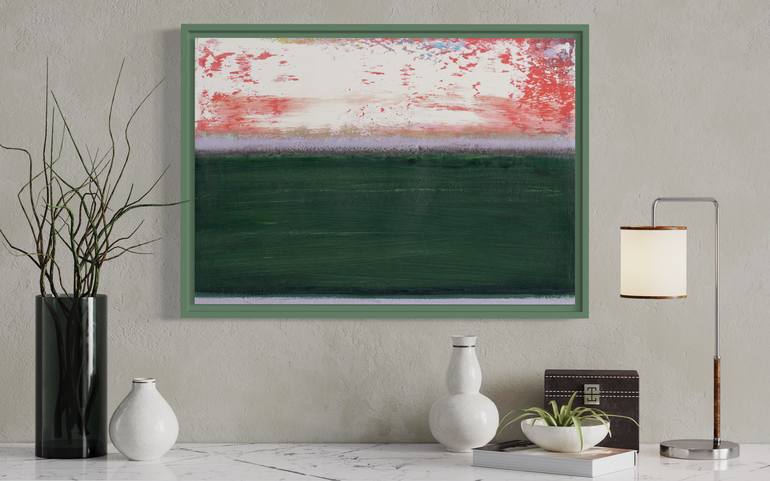 Original Minimalism Abstract Painting by Snezhana Denis