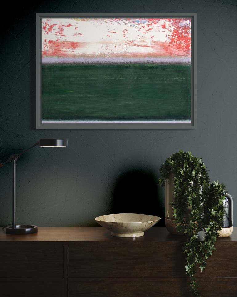 Original Minimalism Abstract Painting by Snezhana Denis