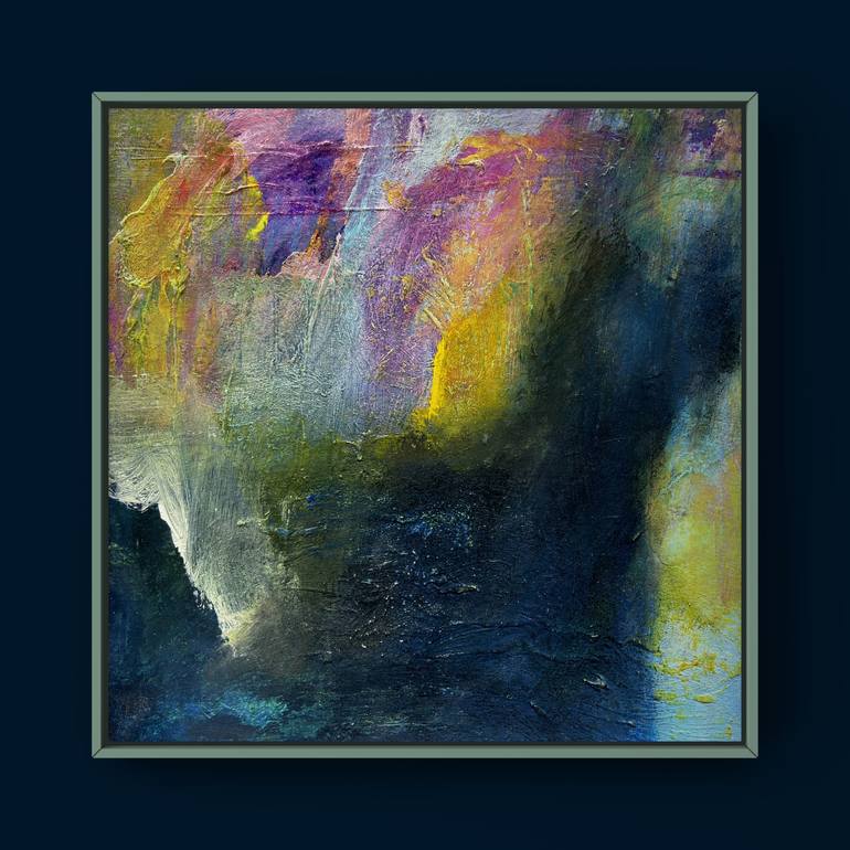 Original Abstract Expressionism Abstract Painting by Snezhana Denis