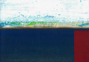 Original Futurism Abstract Painting by Snezhana Denis