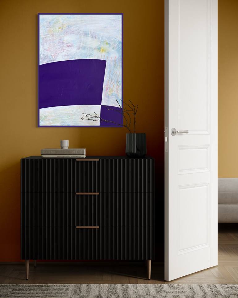 Original Minimalism Abstract Painting by Snezhana Denis