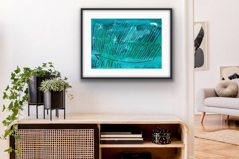 Original Expressionism Abstract Painting by Snezhana Denis