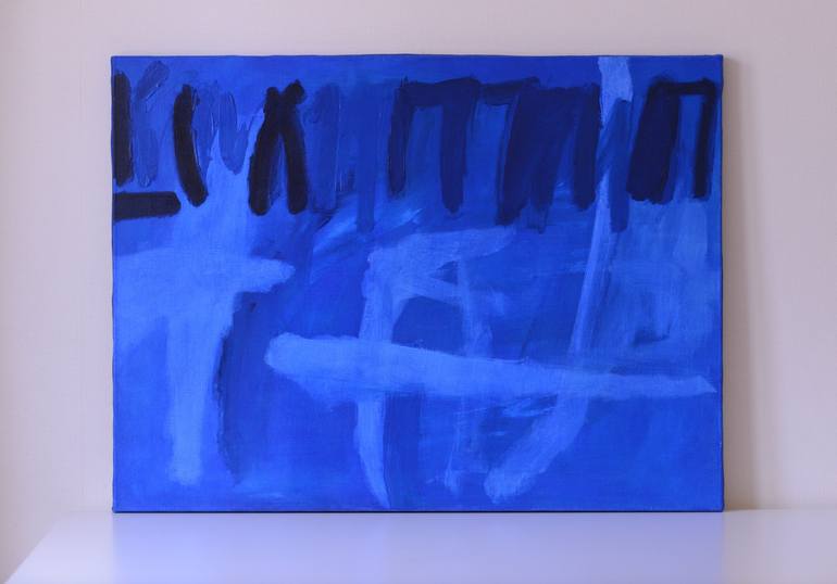 Original Abstract Expressionism Abstract Painting by Snezhana Denis