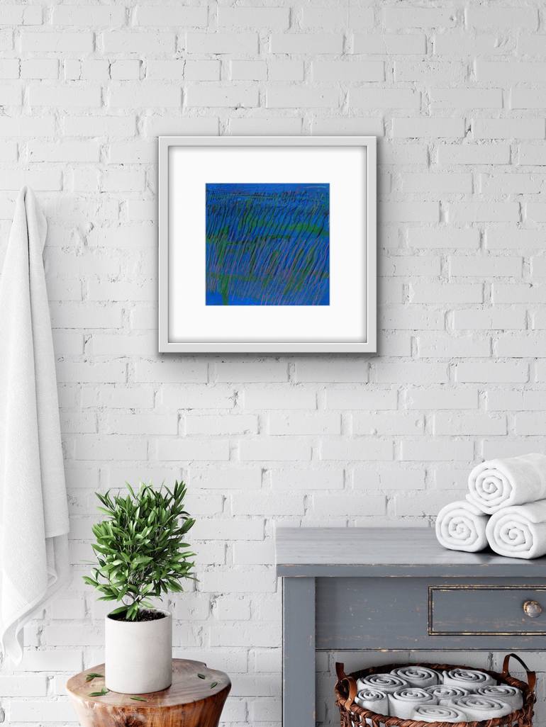 Original Abstract Water Drawing by Snezhana Denis