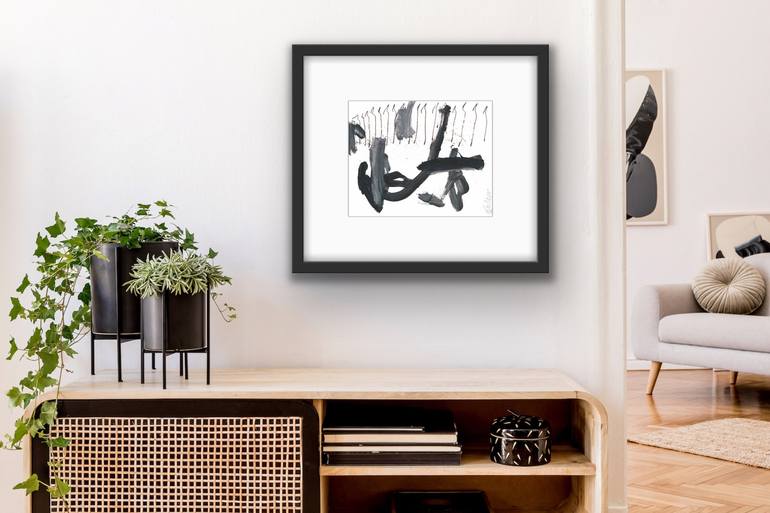 Original Abstract Expressionism Abstract Painting by Snezhana Denis