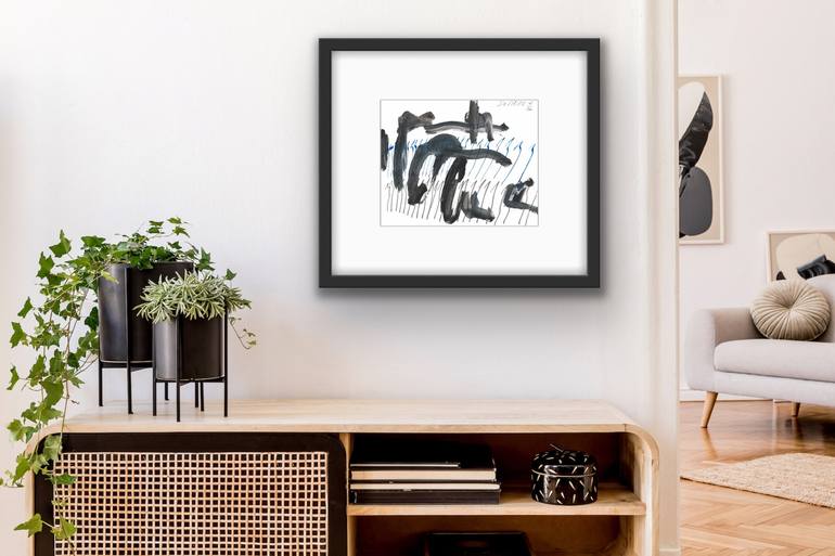 Original Conceptual Abstract Painting by Snezhana Denis