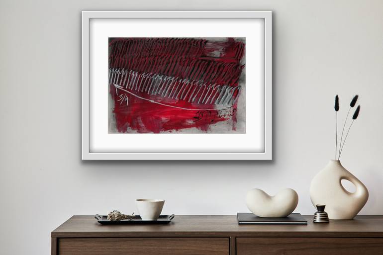 Original Abstract Expressionism Abstract Painting by Snezhana Denis