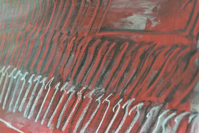 Original Abstract Expressionism Abstract Painting by Snezhana Denis