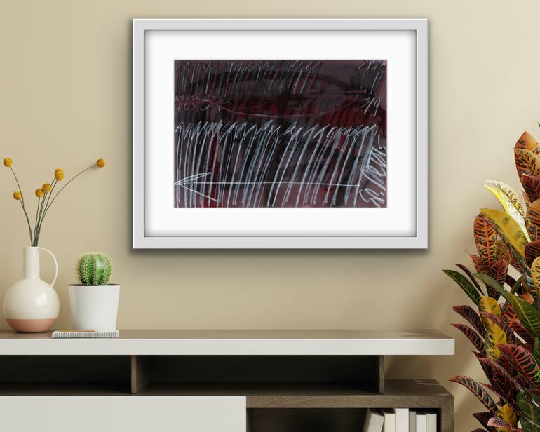 Original Abstract Expressionism Abstract Painting by Snezhana Denis