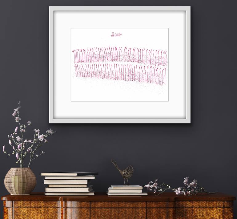 Original Street Art Abstract Drawing by Snezhana Denis