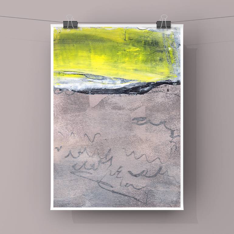 Original Abstract Landscape Painting by Snezhana Denis