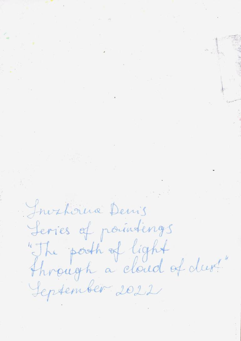 Original Abstract Landscape Painting by Snezhana Denis