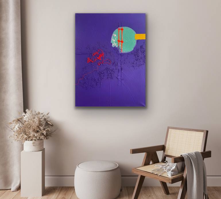 Original Abstract Painting by Snezhana Denis