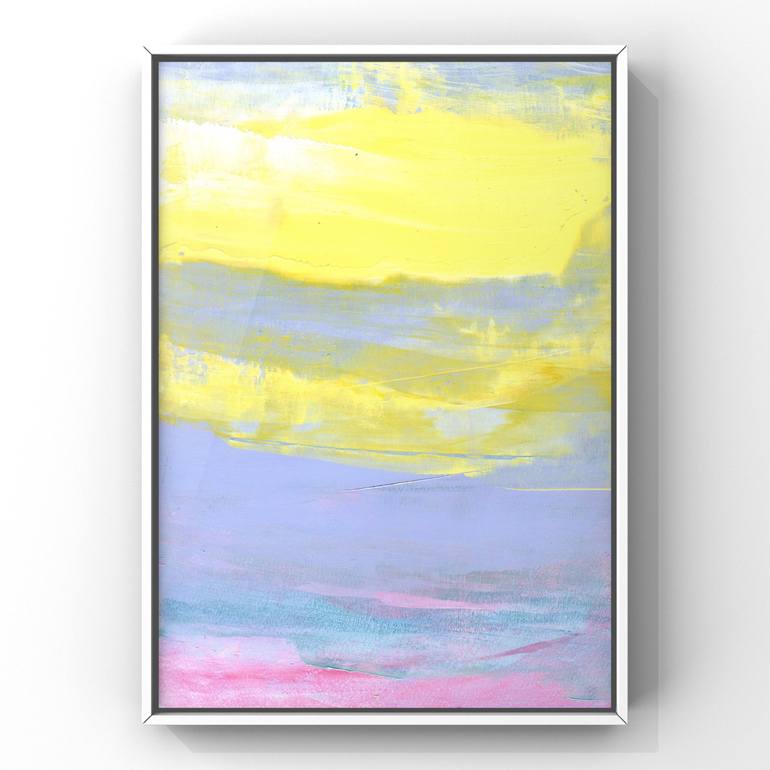 Original Abstract Seascape Painting by Snezhana Denis