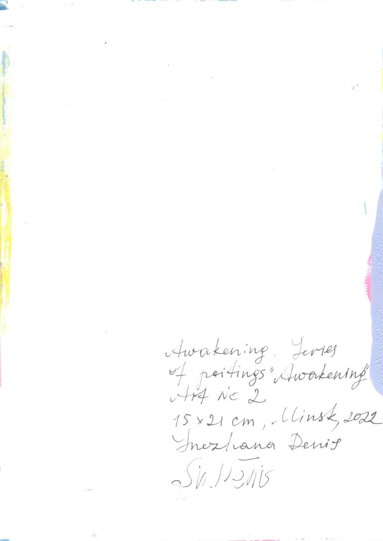 Original Abstract Seascape Painting by Snezhana Denis