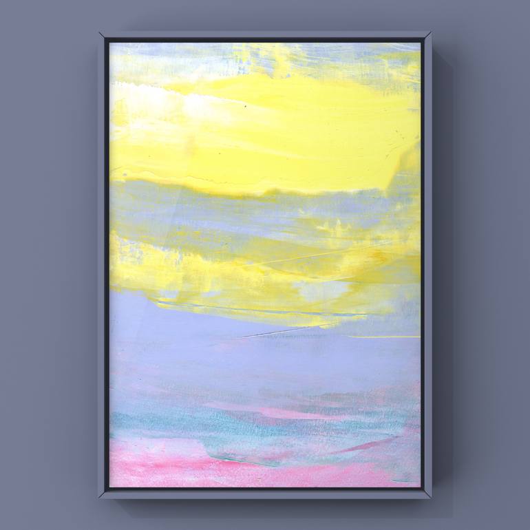 Original Abstract Seascape Painting by Snezhana Denis