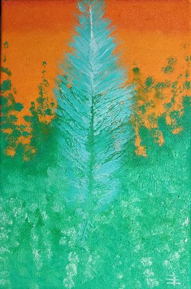 Print of Abstract Expressionism Nature Paintings by Niia De Francisco