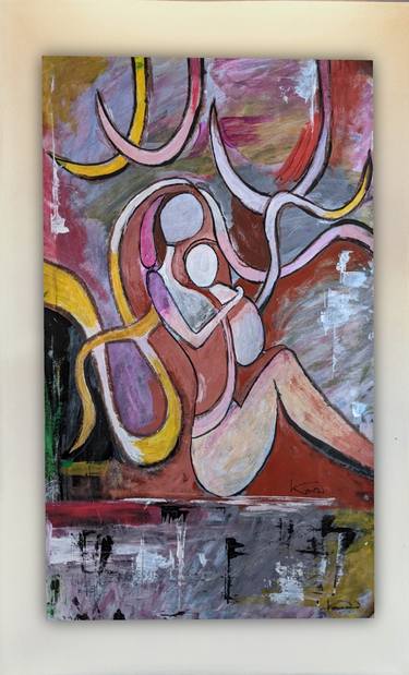 Original Abstract Painting by Kazi Muhammed Taki