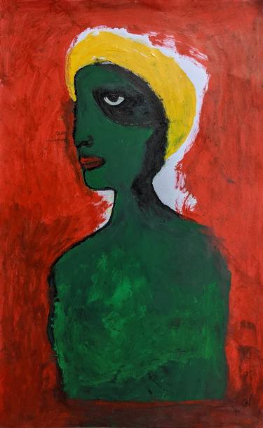 Print of Abstract Portrait Paintings by Kazi Muhammed Taki
