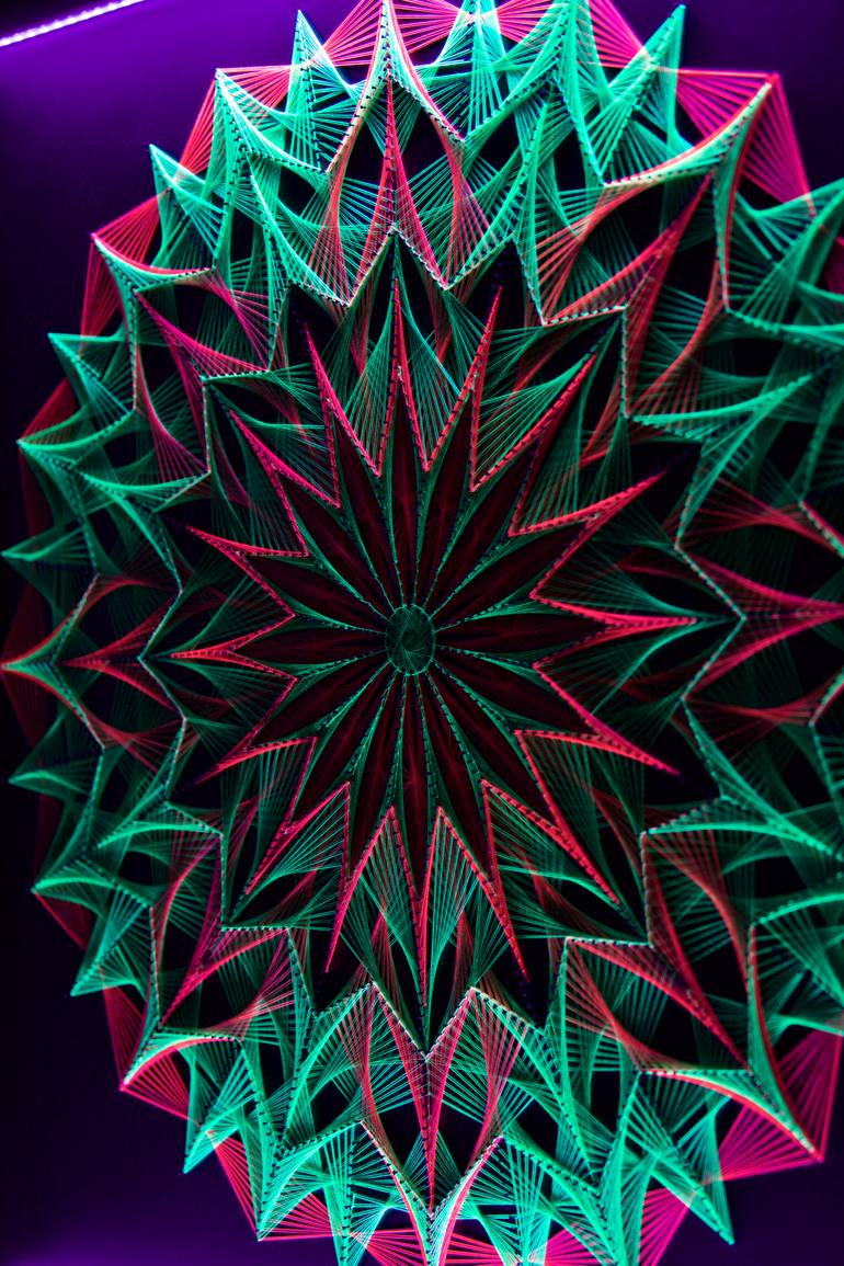 Original Art Deco Patterns Mixed Media by Pille Aro