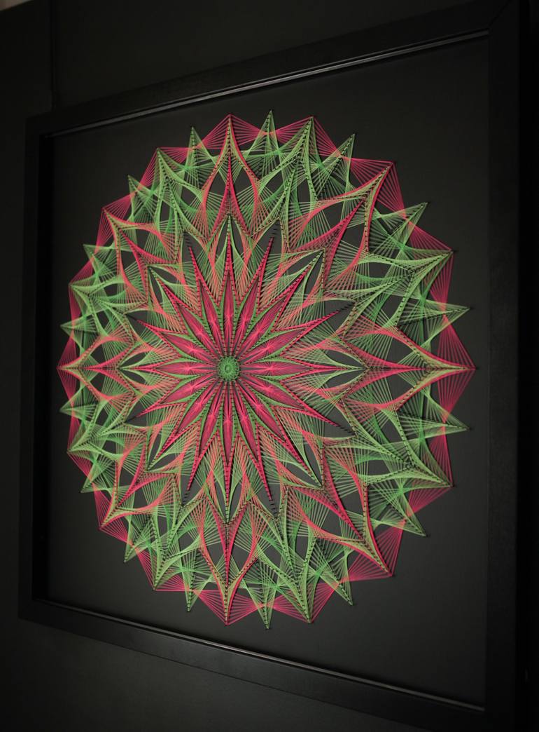 Original Art Deco Patterns Mixed Media by Pille Aro