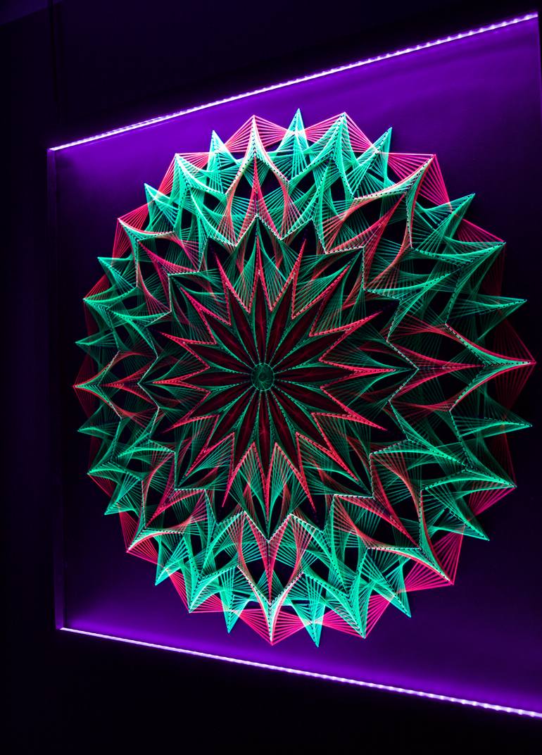 Original Art Deco Patterns Mixed Media by Pille Aro