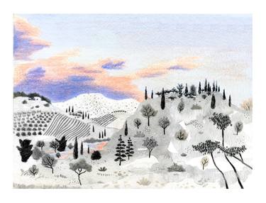 Print of Illustration Landscape Paintings by Marco Sandreschi