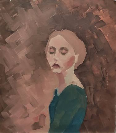 Original Cubism Women Paintings by Tina Mihaljević