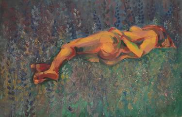 Original Figurative Nude Paintings by Tina Mihaljević